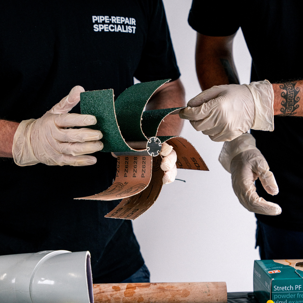 Fix Cutter 75, 6-leaves Sandpaper blades DN100
