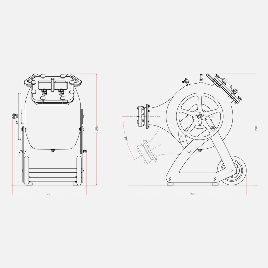 Inversion Drum Sani700 – CIPP GLOBAL